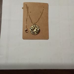Gold Sister 2-sided Necklace